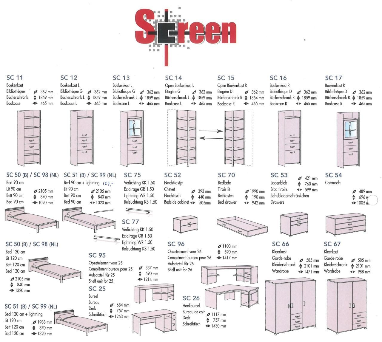 Tiener slaapkamer
