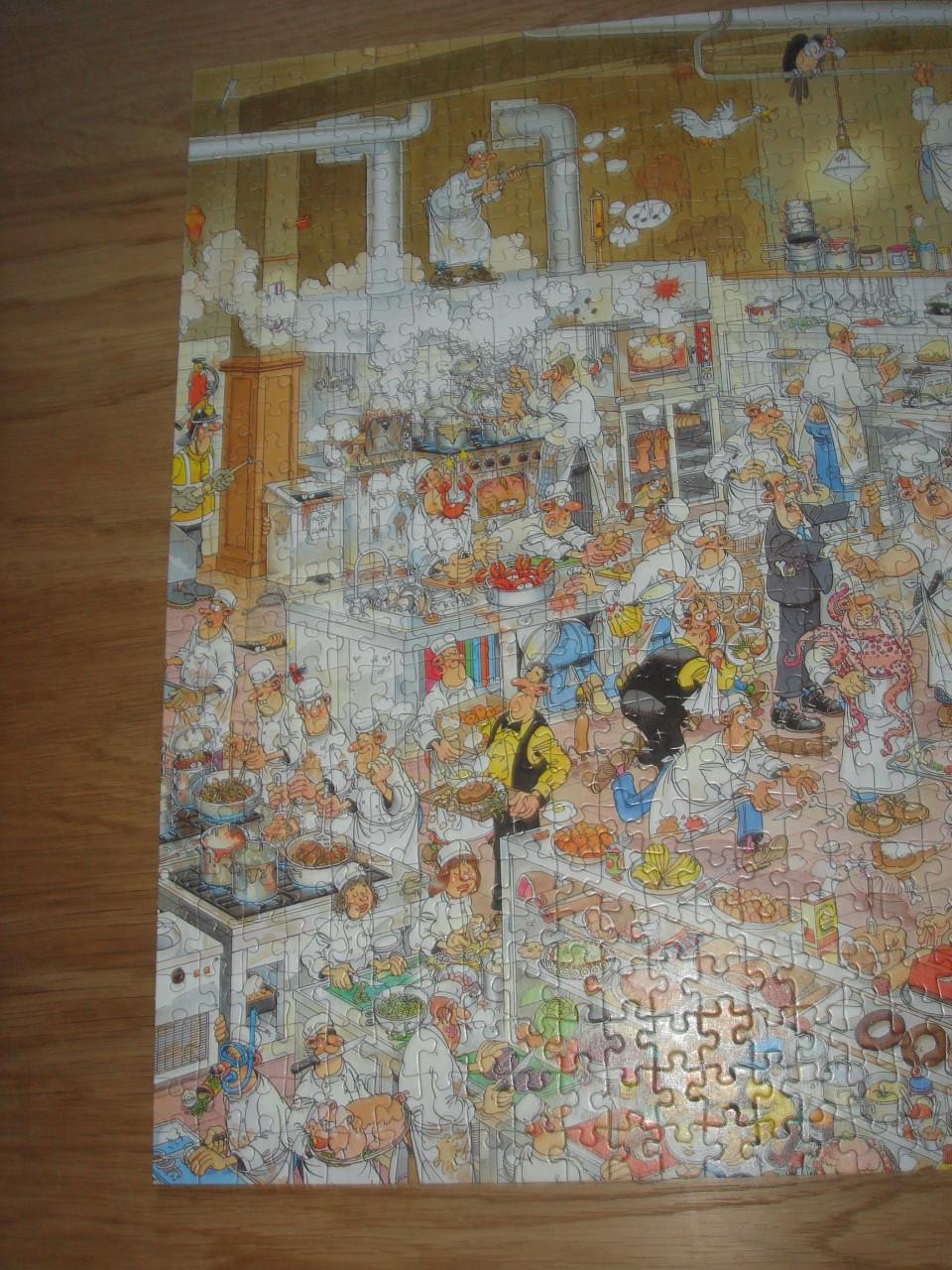 Te koop Complete Jan van Haasteren puzzel The Kitchen 950 stukjes