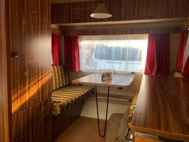 Retro caravan jaren 70/80