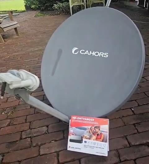 Satelliet  Ontvanger Televisie Schotel