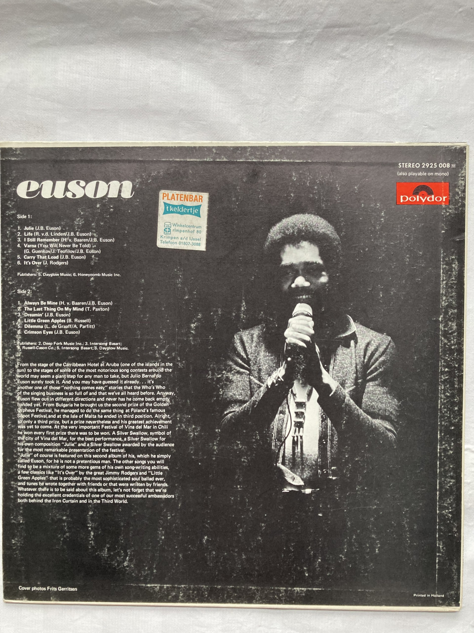 J.B. Euson Euson 2925 008 Polydor