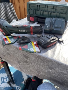 Te koop Metabo multi tool