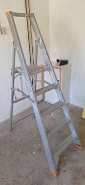 Huishoudtrap alluminium