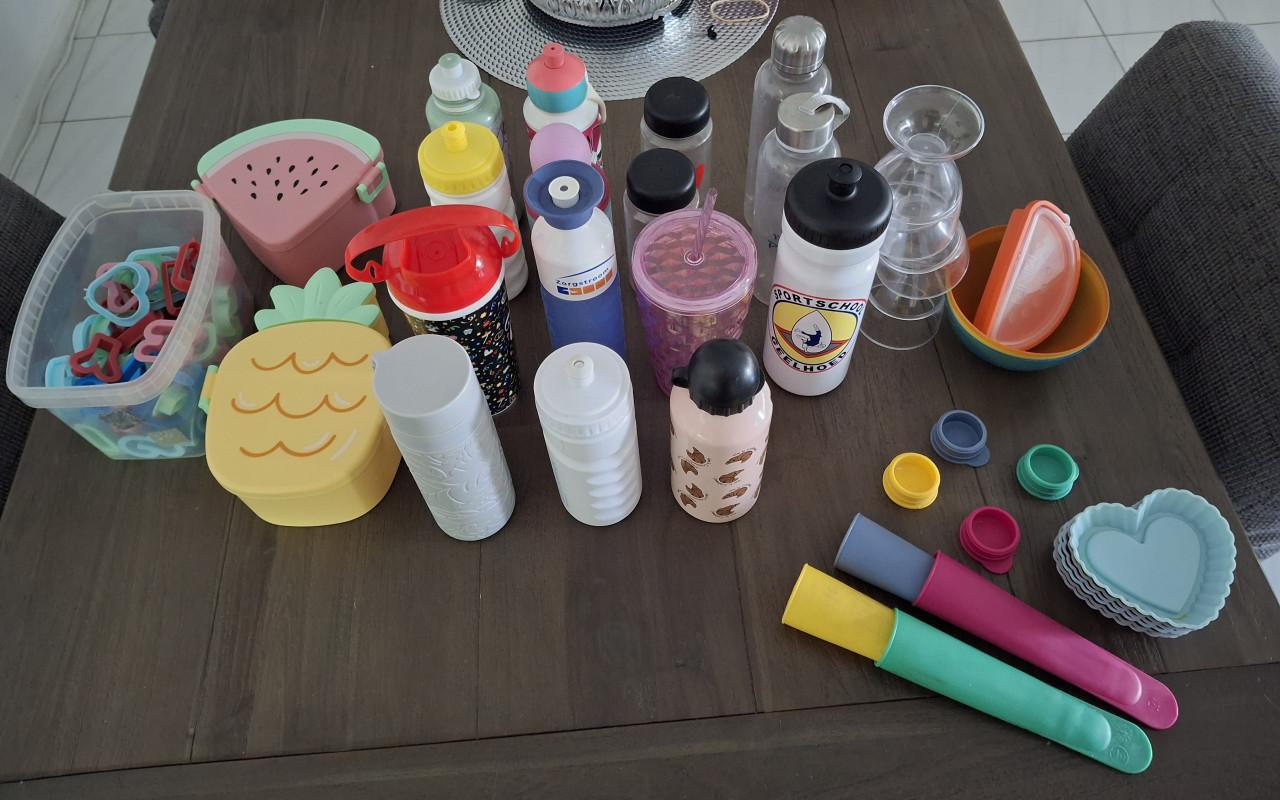 Broodtrommel drinkbekers