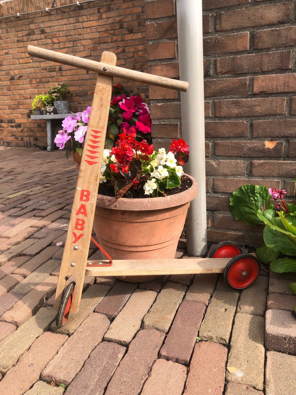 Leuk vintage stepje.