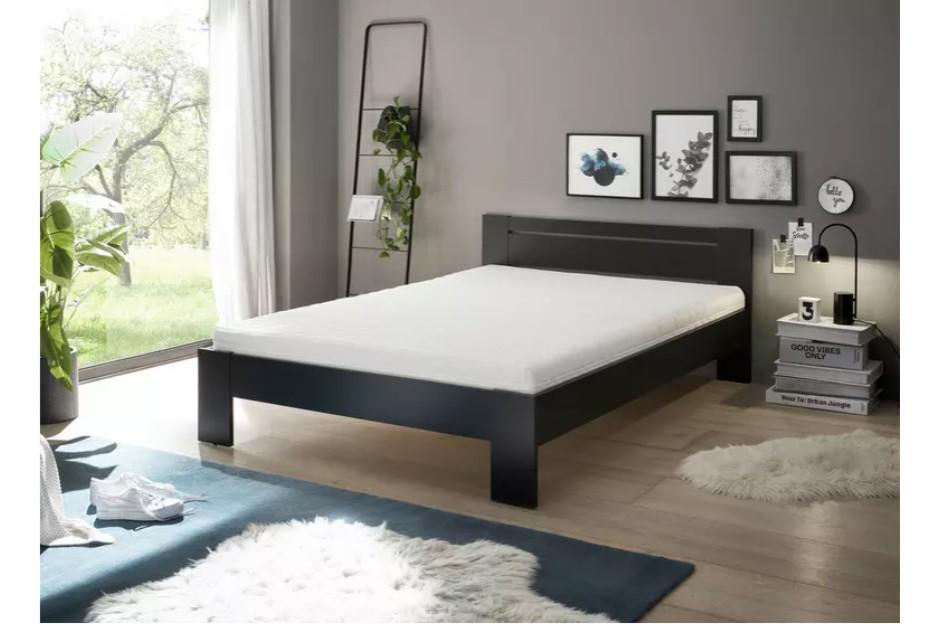 Bed 120 x 200 cm.Twijfelaar mét bodem en koudschuimmatras