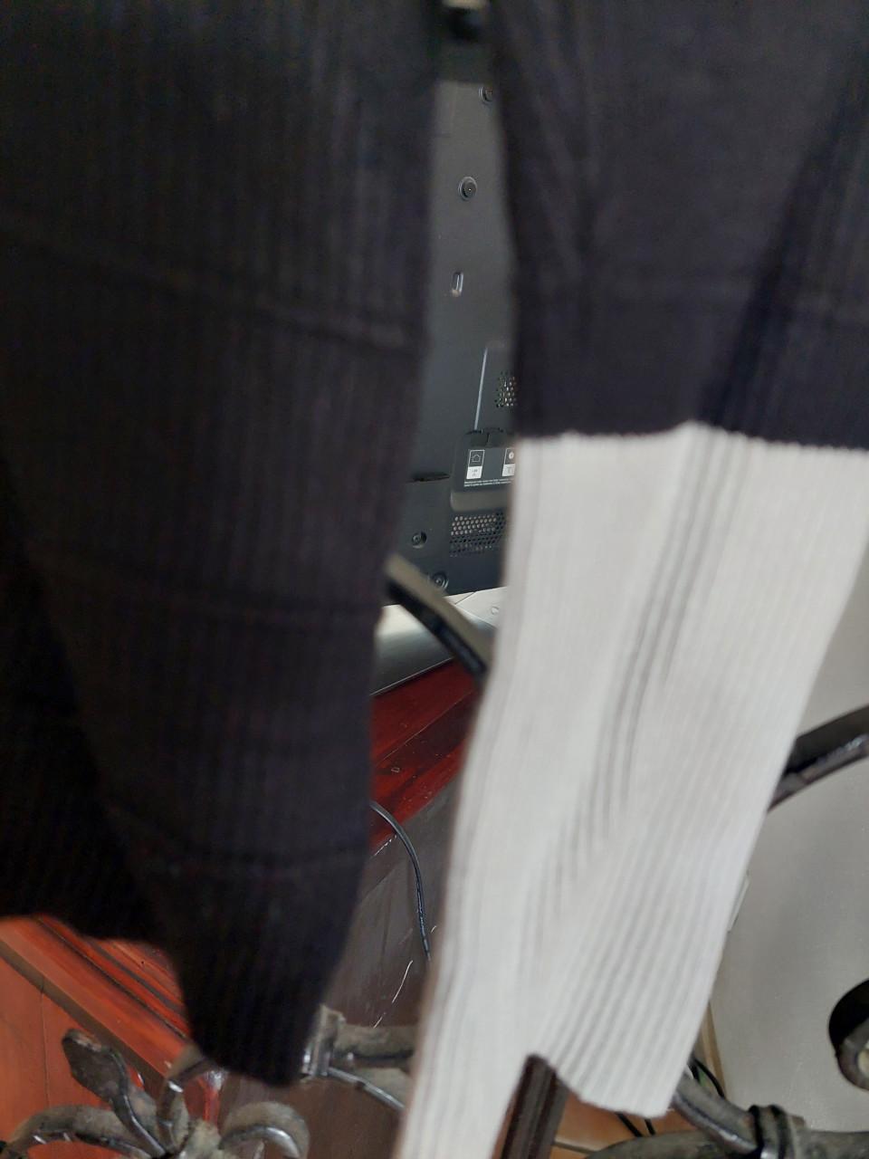 Shoeby zwart/crème damestrui mt xl