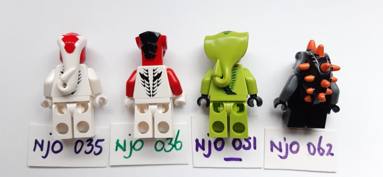 LEGO Minifigures Ninjago: Snappa, Fung-Shei, Lasha en Bytar