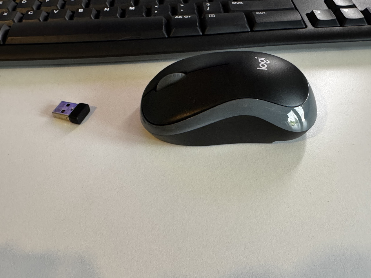 Logitech keyboard en muis mk720