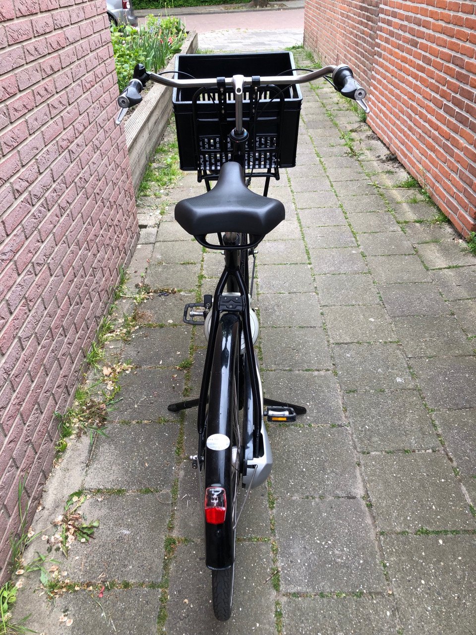 Herenfiets/ transporter.