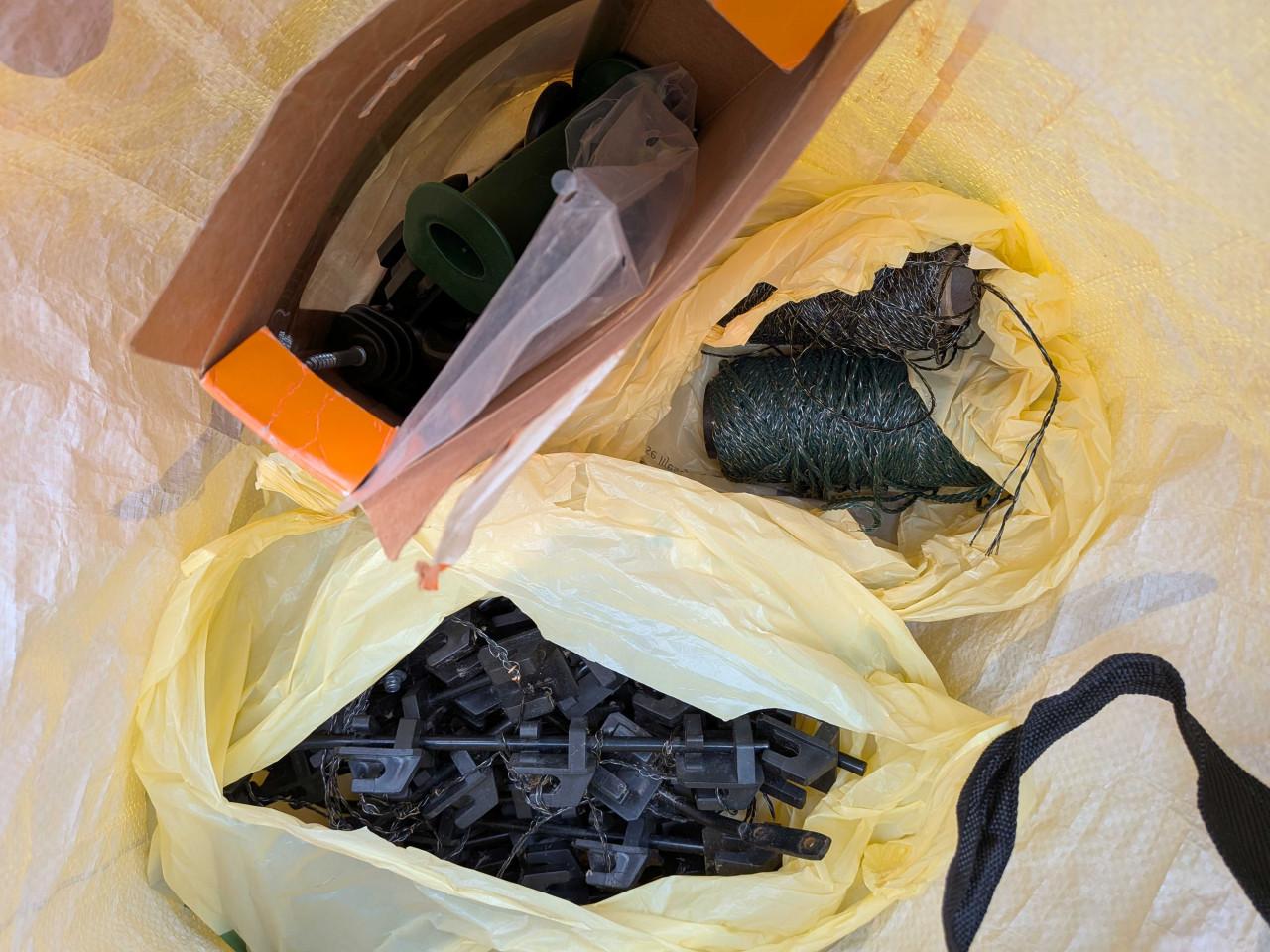 2 x schrikdraad apparaat (vijver of schutting)