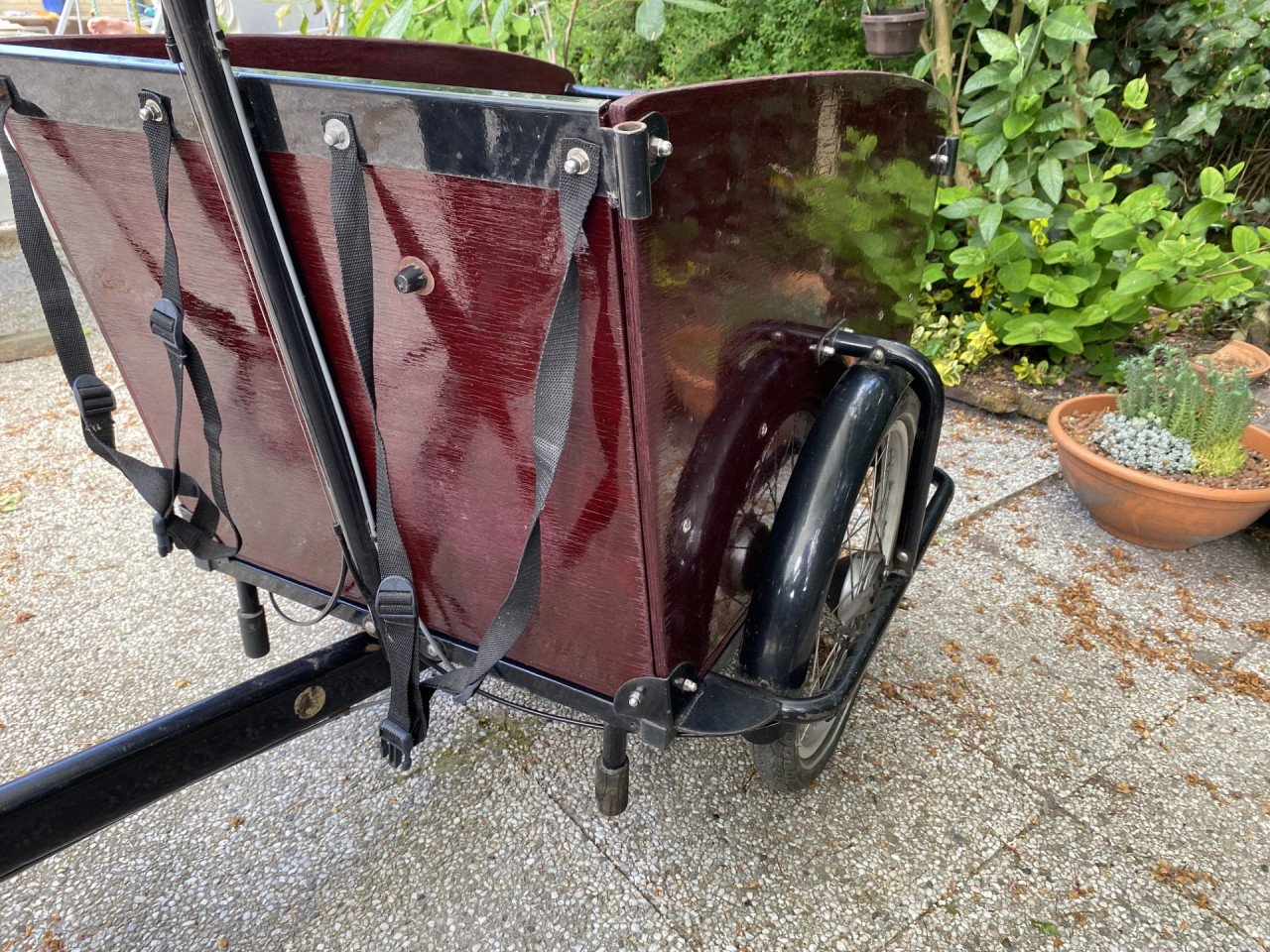 Babboe Big bakfiets 1e gen. - nieuw in de lak, technisch als nieuw!