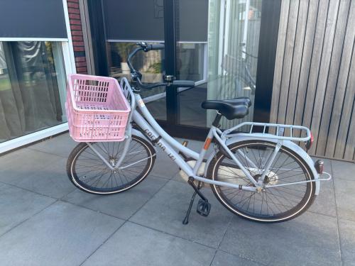 Cortina U4 24 inch meisjesfiets met kratje