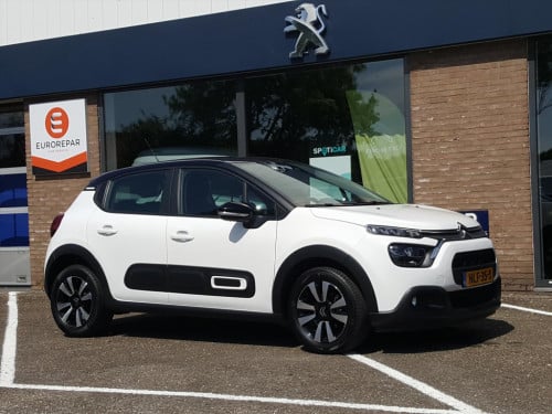 Citroen C3 shine 1.2 pt-110pk s&s (vol)automaat/eat6 | navigatie&bt&parkhee