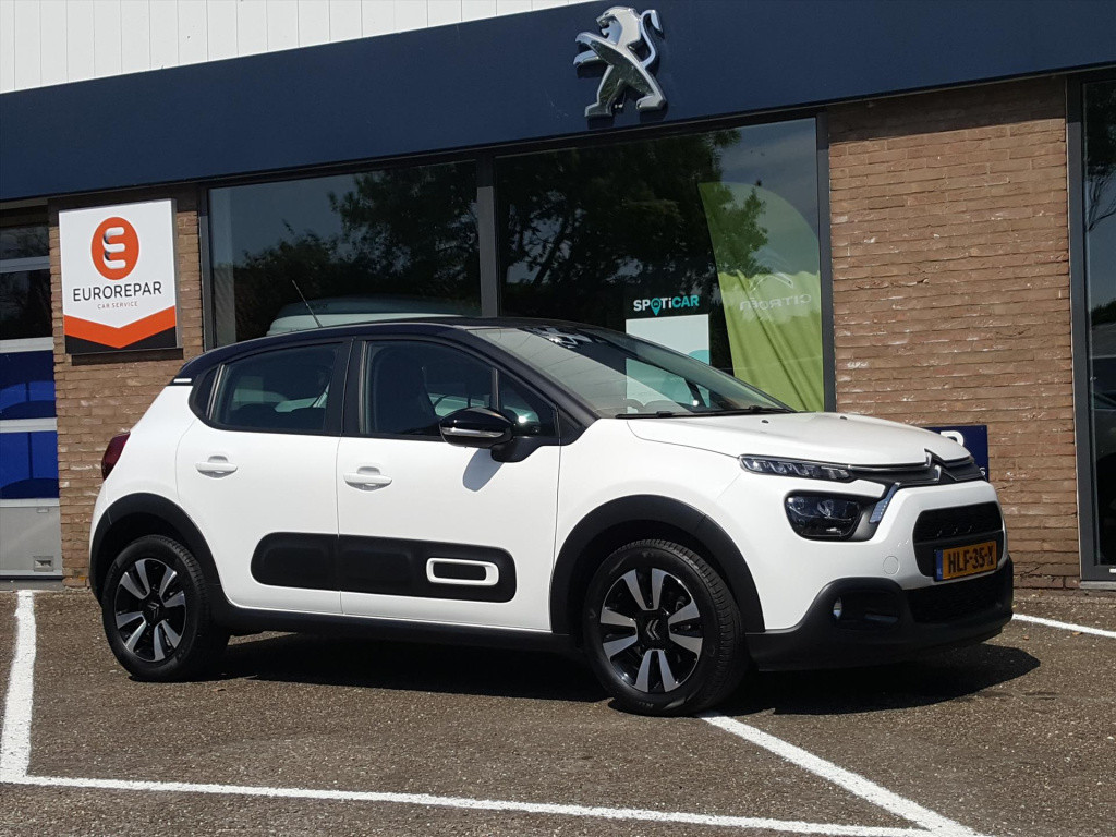 Citroen C3 shine 1.2 pt-110pk s&s (vol)automaat/eat6 | navi | bt | parkeerh