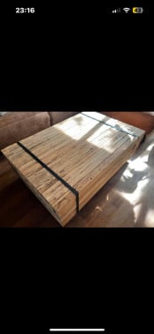 Salontafel teak hout