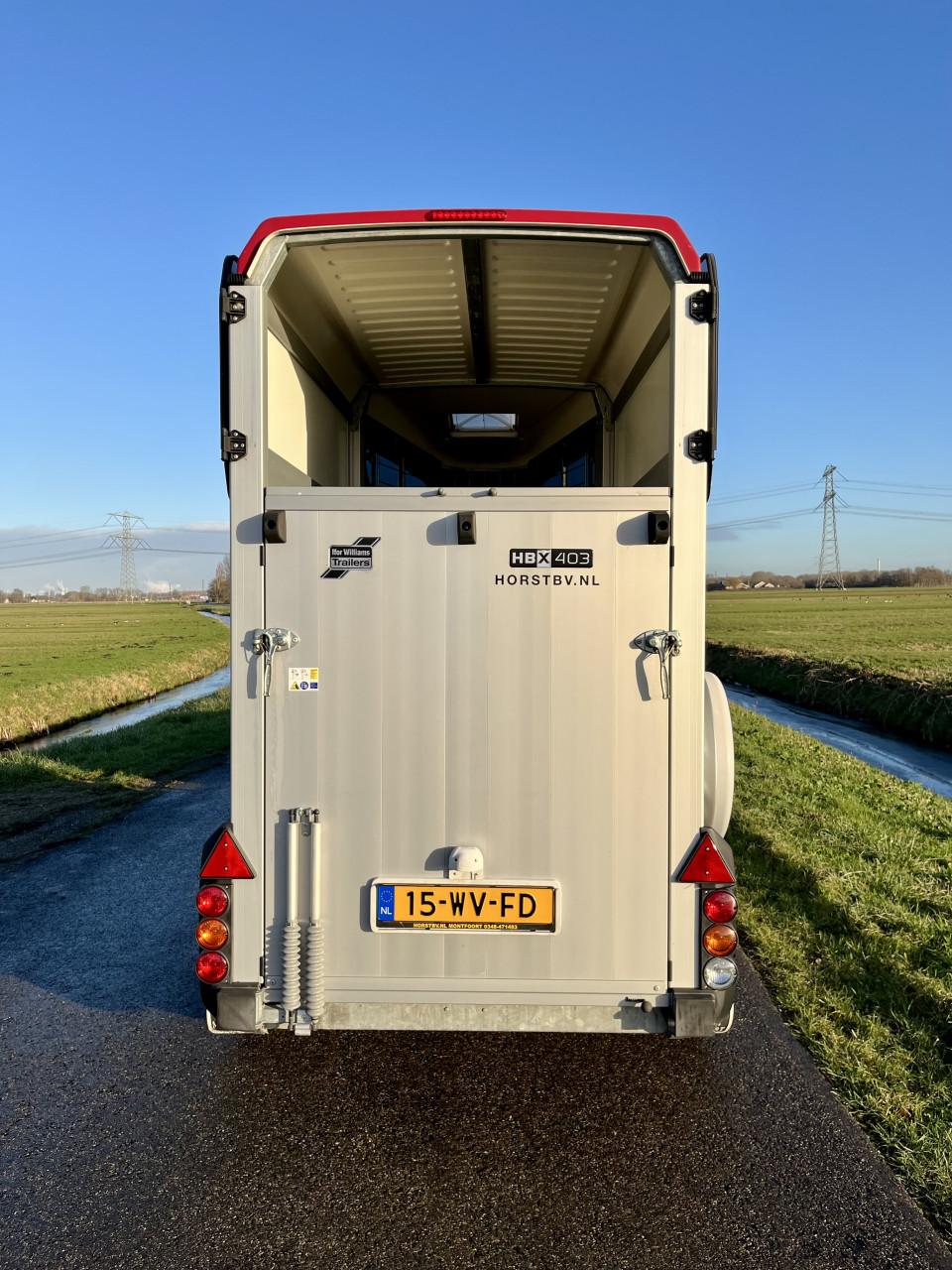 Volledig aluminium Ifor HB403 met voorlosklep en klep/deur