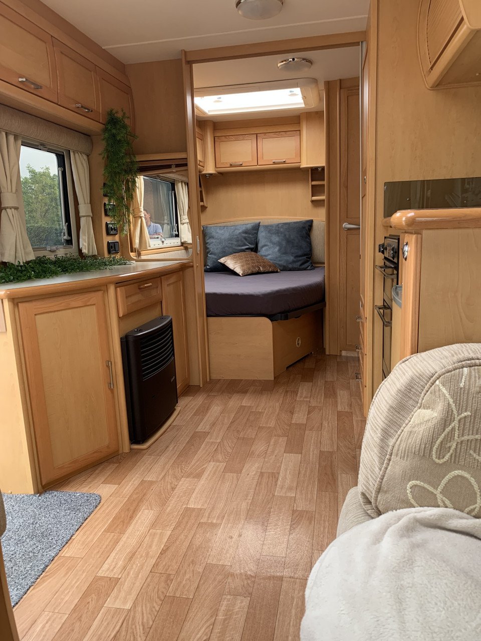 Caravan Elddis Odyssey 544, vakantie klaar