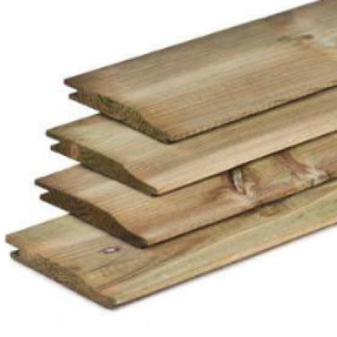 Rabatdelen mes en groef geimpregneerd Scherpe Prijs !!!!