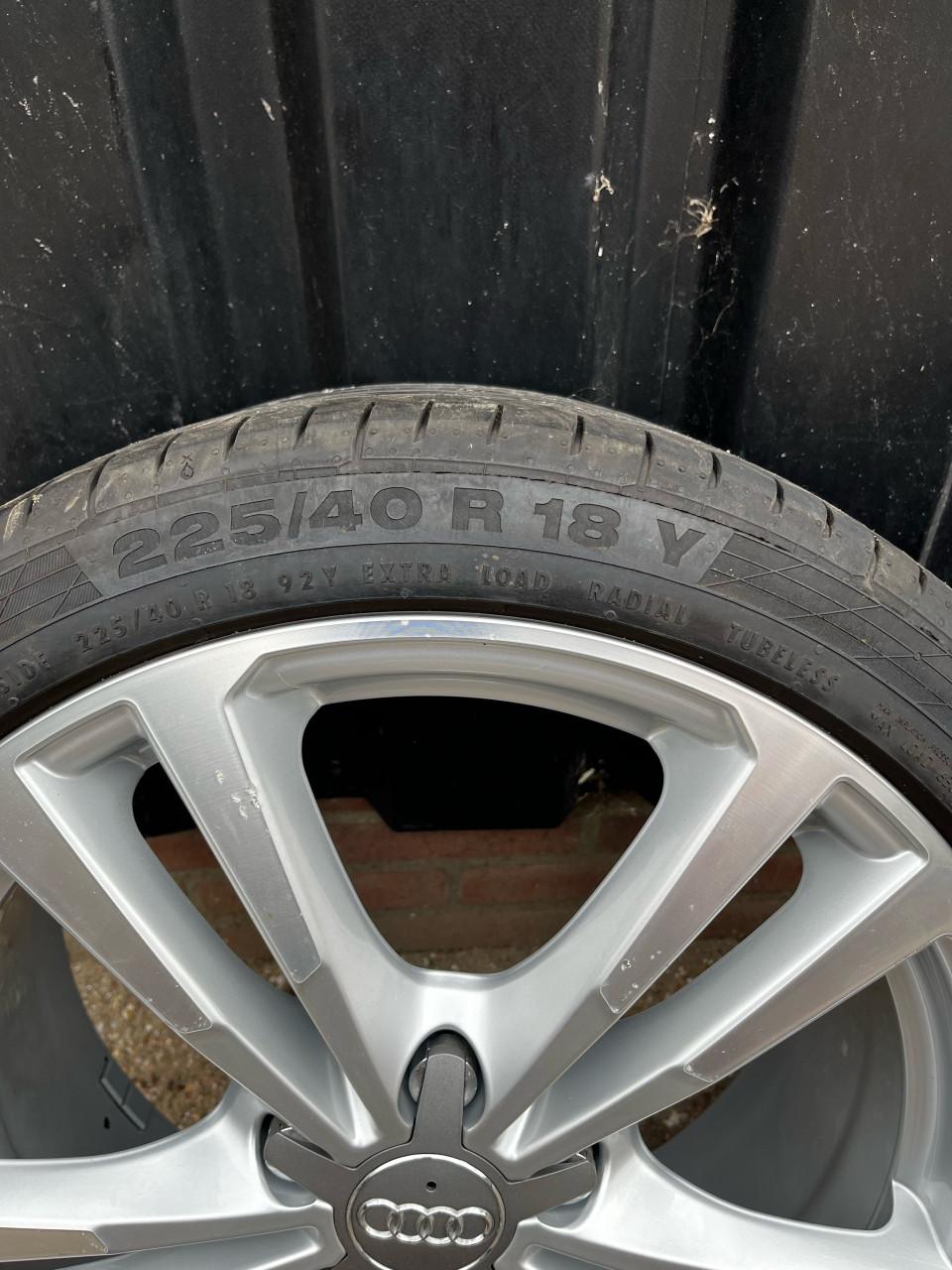 Originele Audi A3 S-line, 18 inch velgen (5x112).
