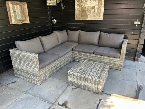 Lounge set met tafel