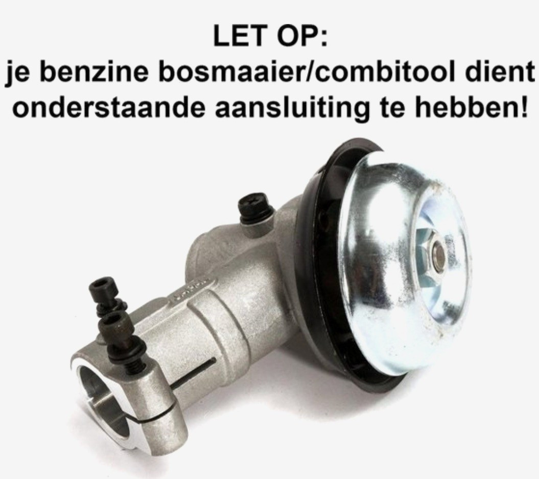 Universele Onkruidborstel 15 CM Geschikt voor alle bosmaaier