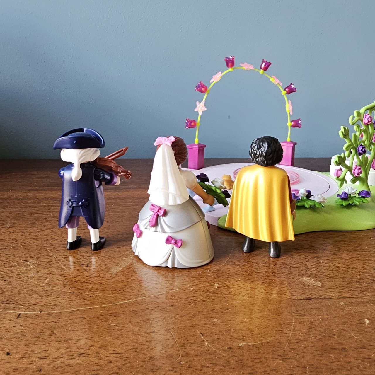 Playmobil dansende prins en prinses gemaskerd bal