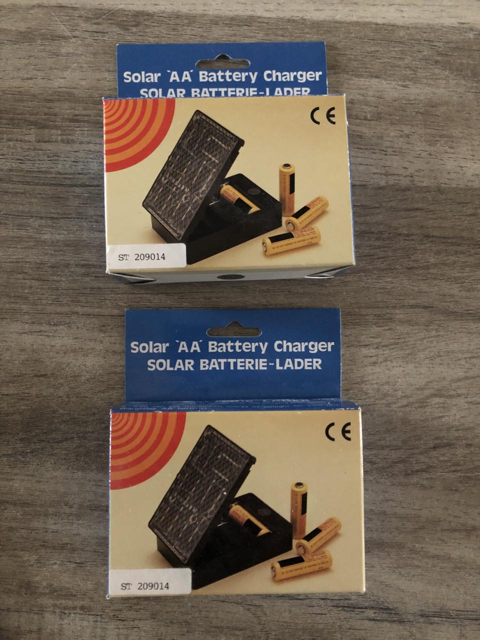 Solar batterij opladers