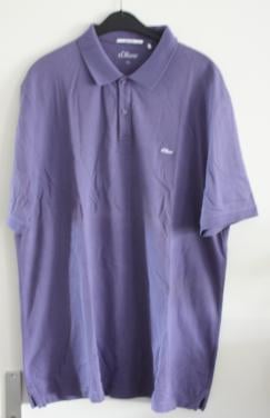 Paarse  polo maat 3xl