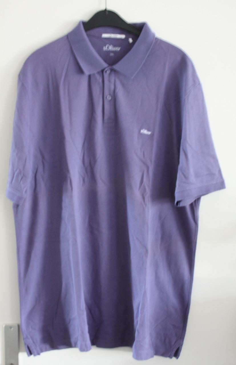 Paarse  polo maat 3xl