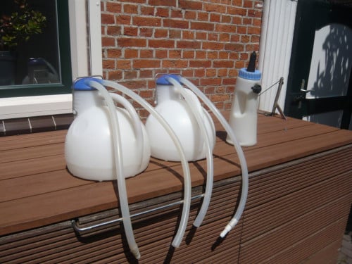 Kwartiermelker voor melkmachine