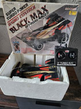 Vintage Bandai Black Max RC Auto - Schaal 1:16 OffRoad