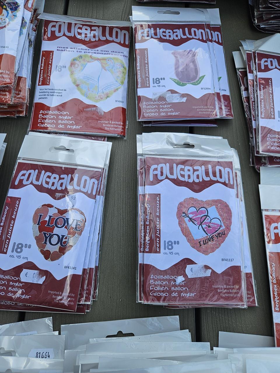 Nieuwe Diverse Folieballonnen - Feest, Verjaardag, Liefde