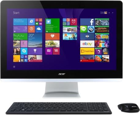 Acer Aspire All-in-One PC-23 inch Full HD-Touchscreen-SSD-W11-Office-WiFi