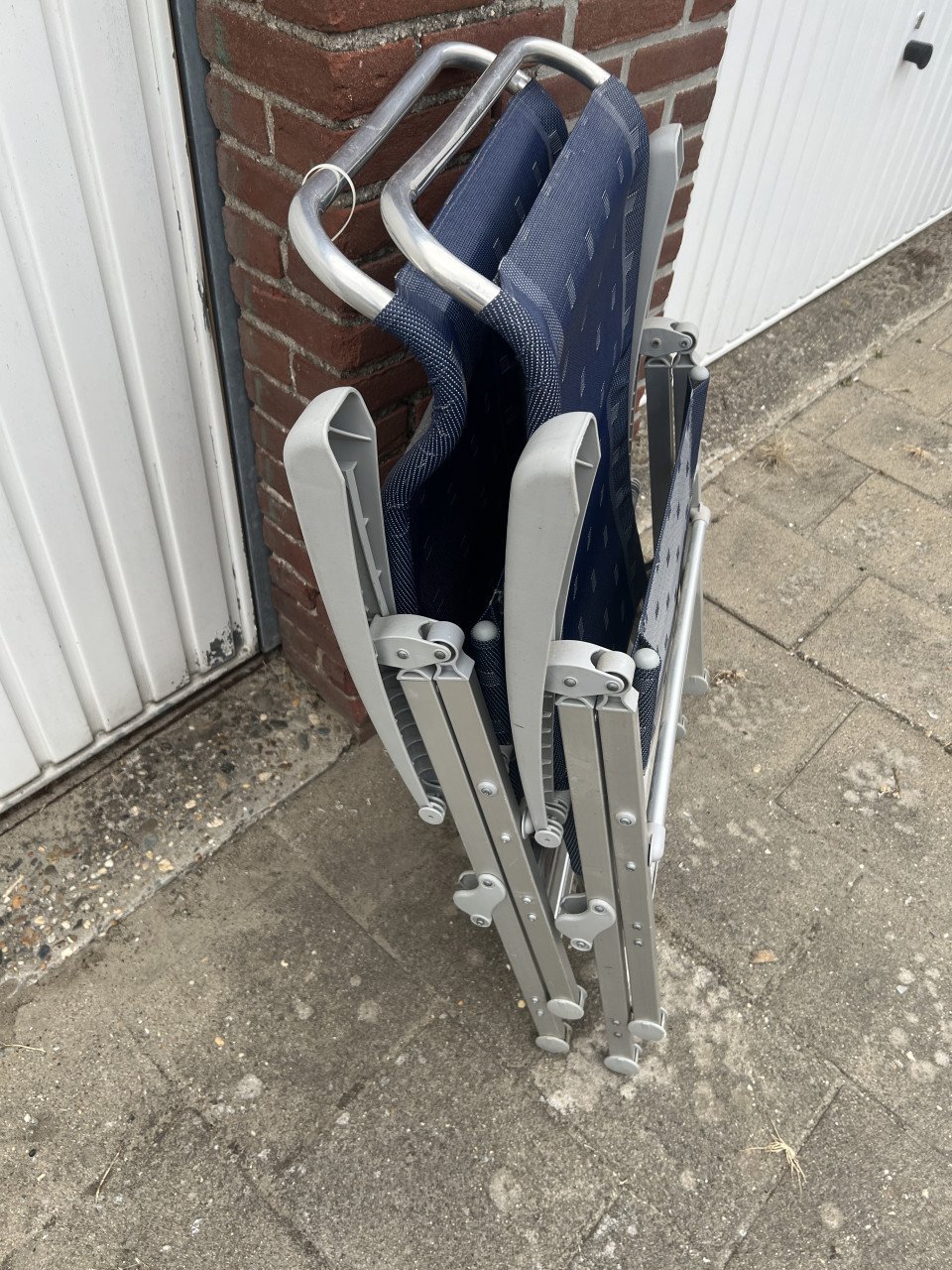 2 x Dukdalf Stoel / strandstoel / campingstoel Cha Cha 0649