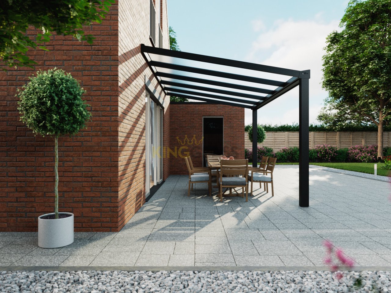 Overkapping / Veranda / Carport / Serre - Heavy Duty vanaf slechts € 849,-