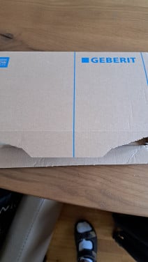 GEBERIT  TOILET spoelknop