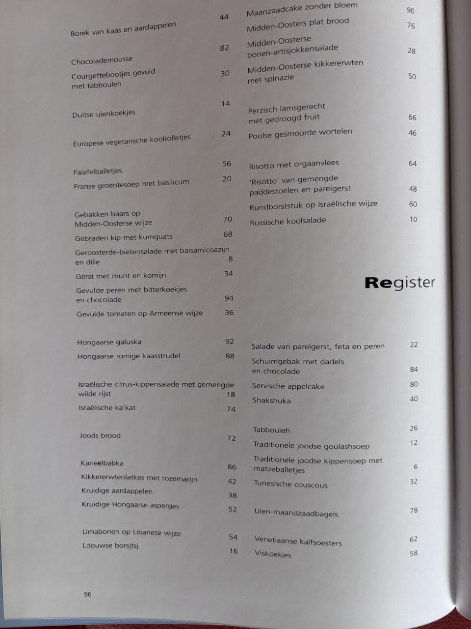 Boek over de Joodse keuken