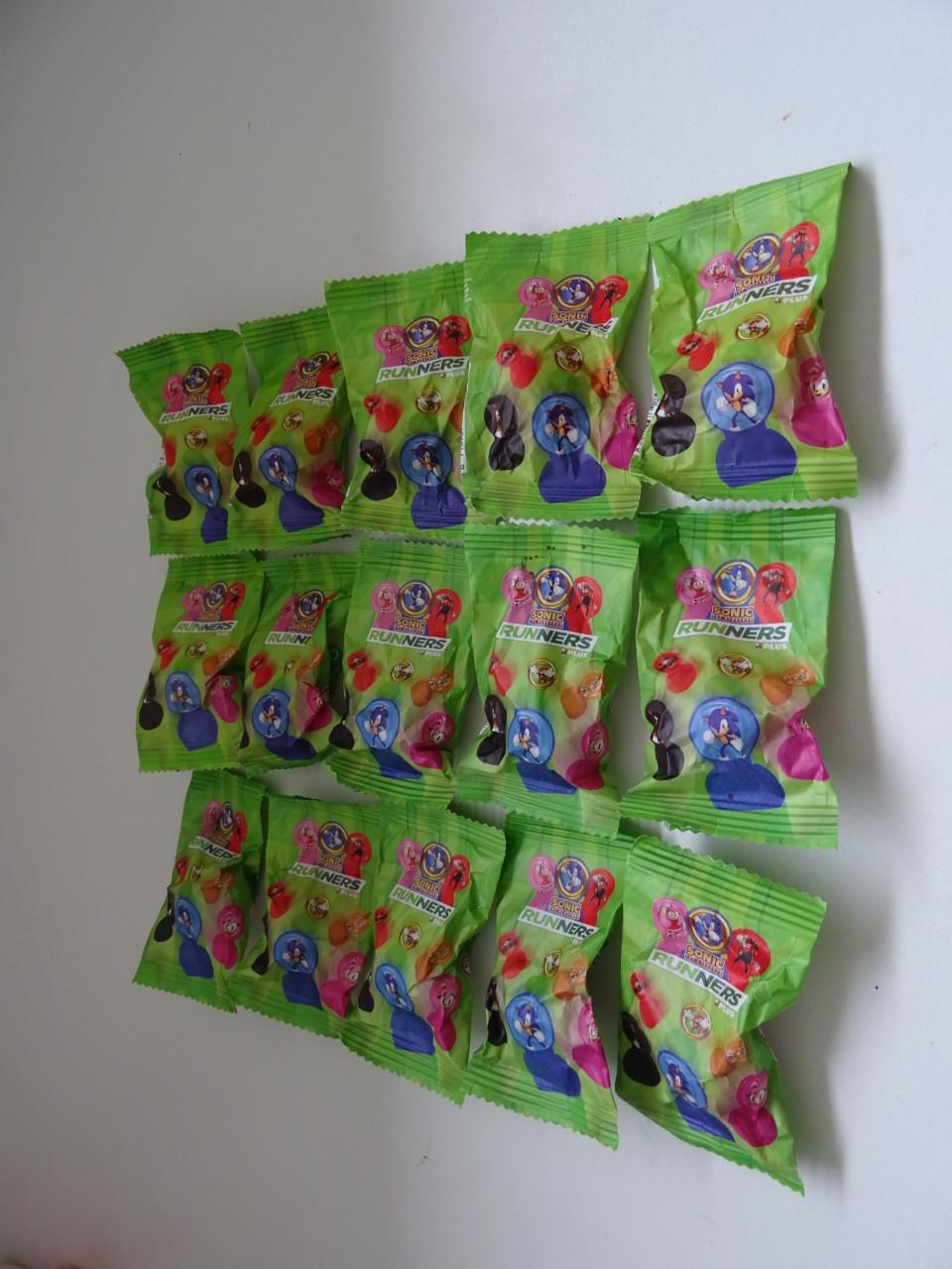 15 ongeopende Sonic Runners van de PLUS voor € 1,50