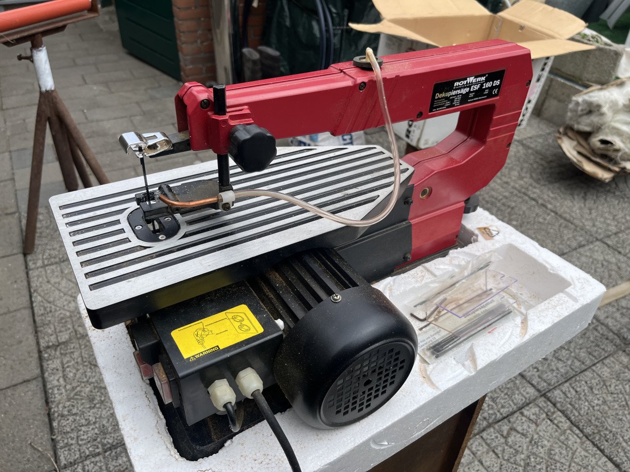 Figuurzaagmachine RotWerk ESF 160DS -180 W