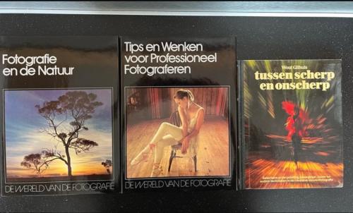 3x fotoboeken. de wereld van de fotografie