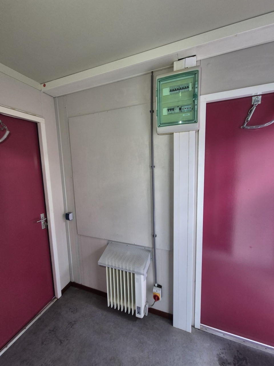 6x3m doucheunit / tijdelijke douchevoorziening /sanitairunit