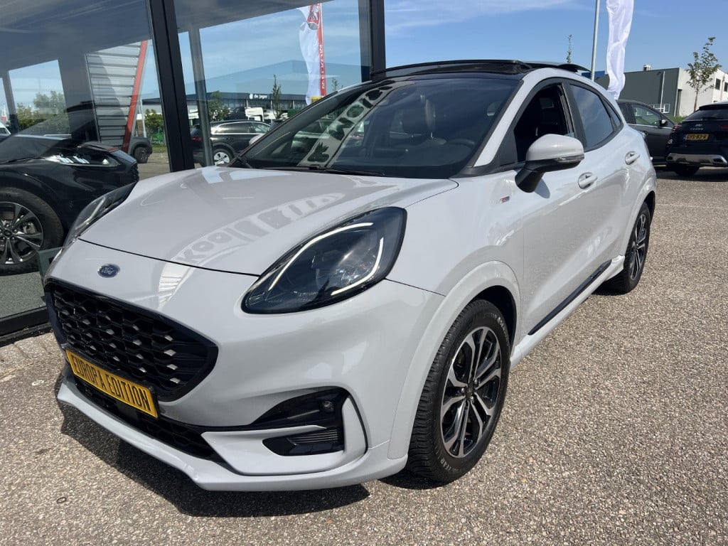 Ford Puma 1.0i ecoboost hybrid 125pk st-line x , pano dak , car play , wint