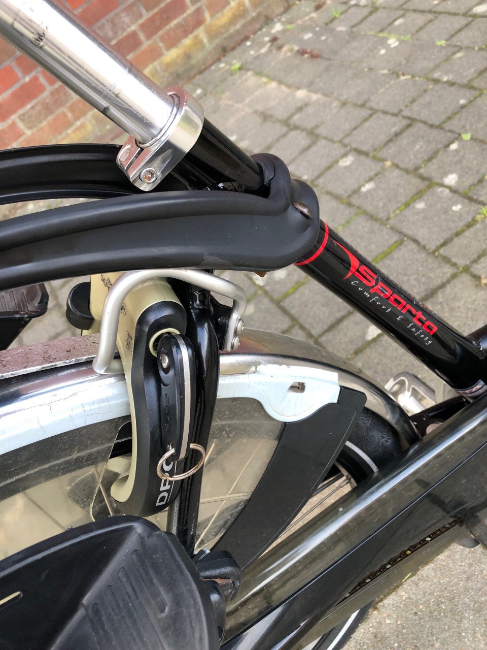 Damesfiets.