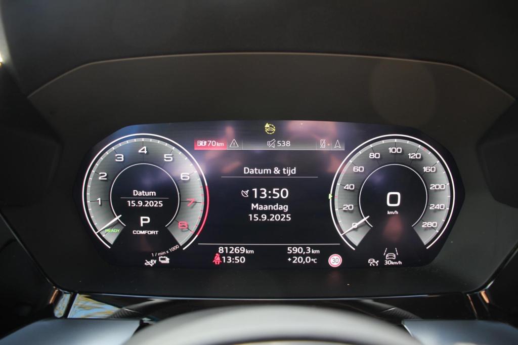 Audi A3 sportback 45 tfsi e s-line - matrix - turbo blauw - dab - virtual c
