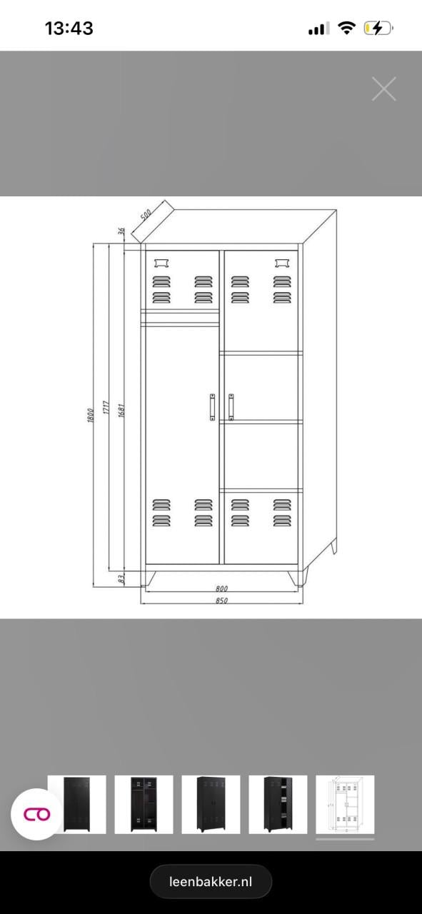 Locker kledingkast