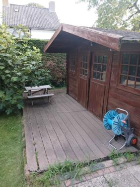 Houten tuinhuis