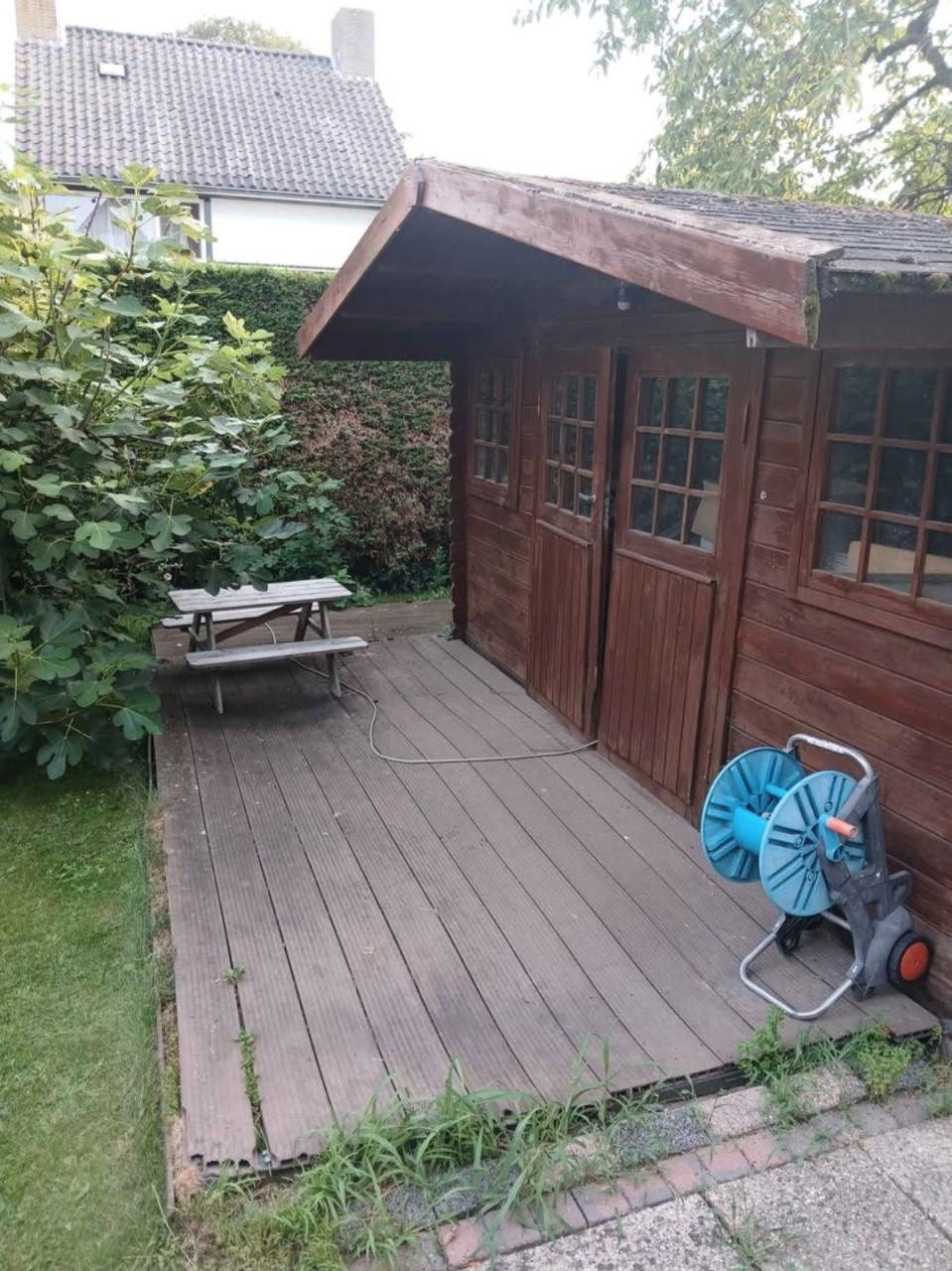 Houten tuinhuis