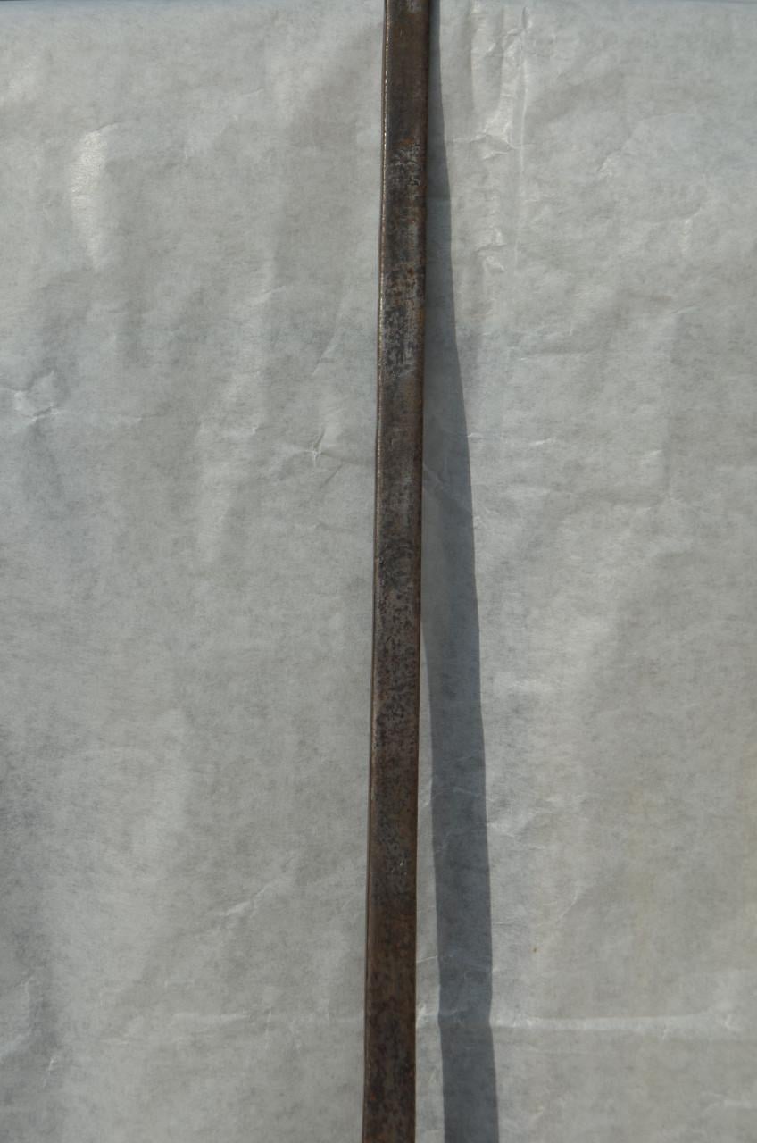 2 Smeedijzeren scheppen 19e eeuw Vuurschep Schuimspaan