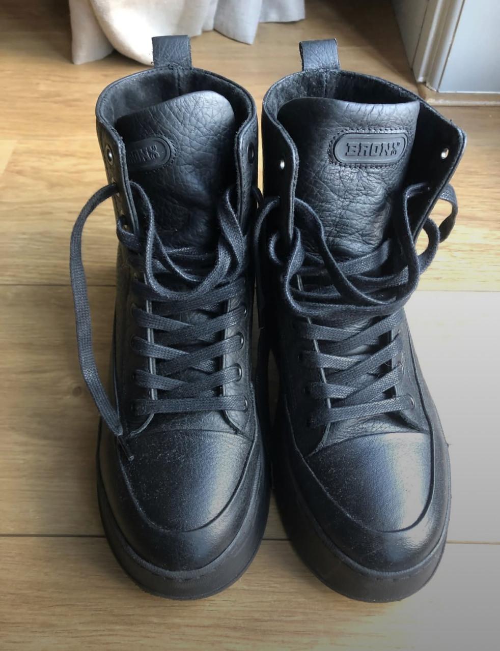 Bronx stoere hoge schoenen